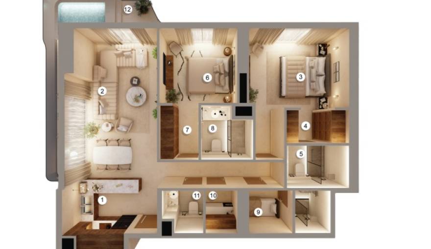 Plans Tivano 1