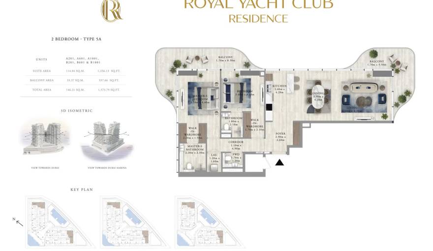 Plans Royal Yacht Club Residences