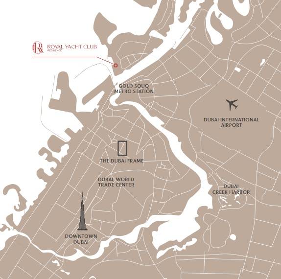General plan – Royal Yacht Club Residences#1