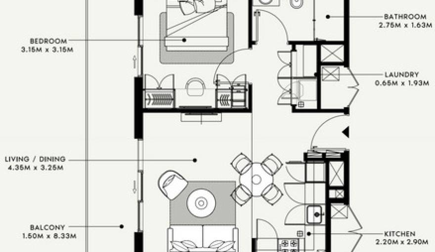 Plans Azizi Beach Oasis 2