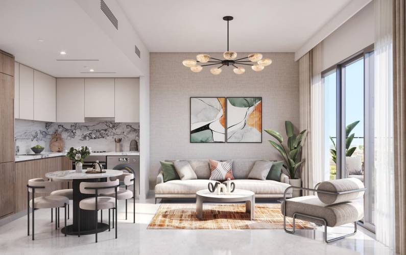 Interior design – Azizi Beach Oasis 2