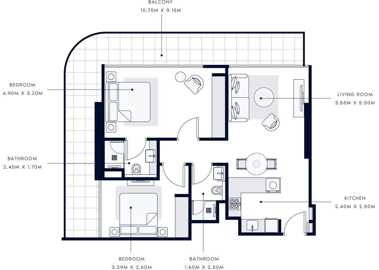 Plans Azizi Grand #5