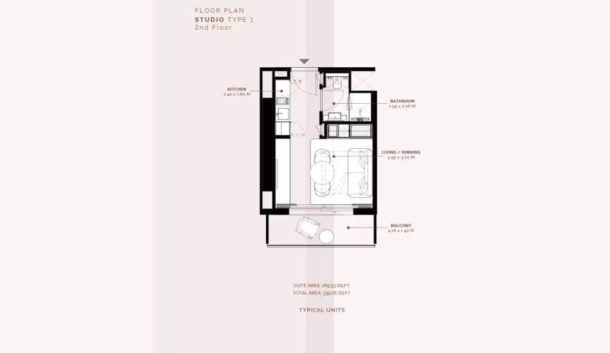 Plans Azizi Milan Heights