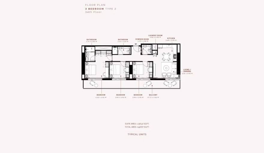 Plans Azizi Milan Heights