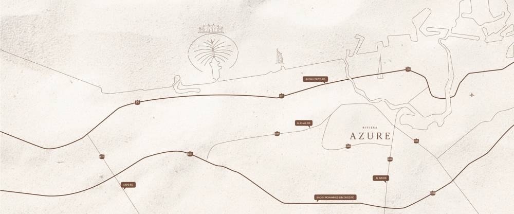 General plan – Azizi Riviera Azure#1