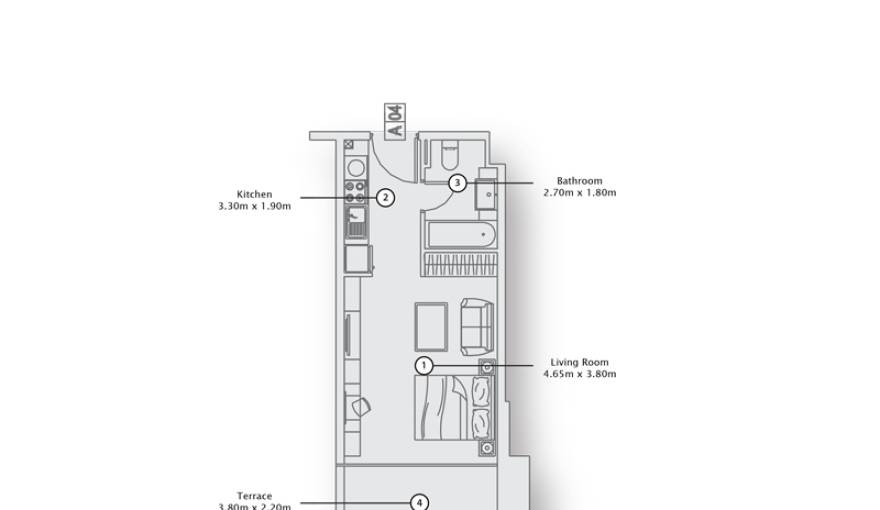 Plans Azizi Shaista Residence