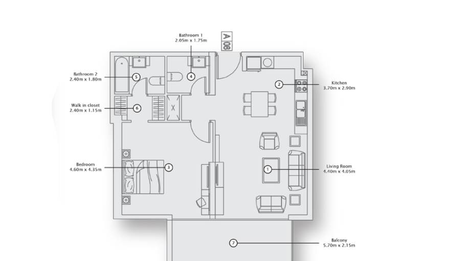 Plans Azizi Shaista Residence