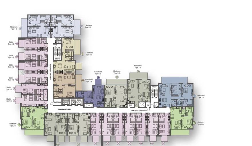 Plans Azizi Shaista Residence