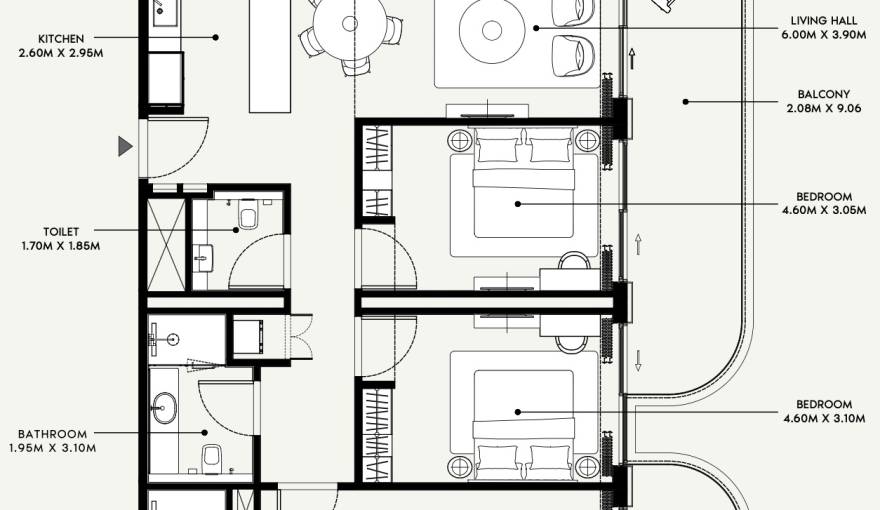 Plans Azizi Venice 16