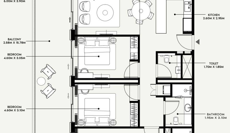 Plans Azizi Venice 16