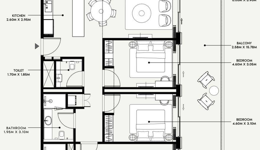 Plans Azizi Venice 16