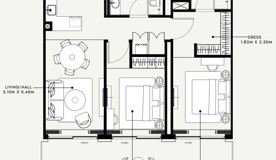 Plans Azizi Venice 16