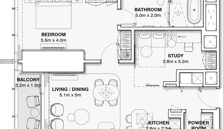 Plans Burj Azizi