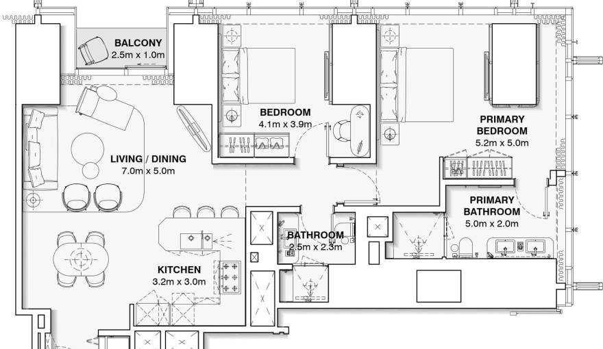 Plans Burj Azizi
