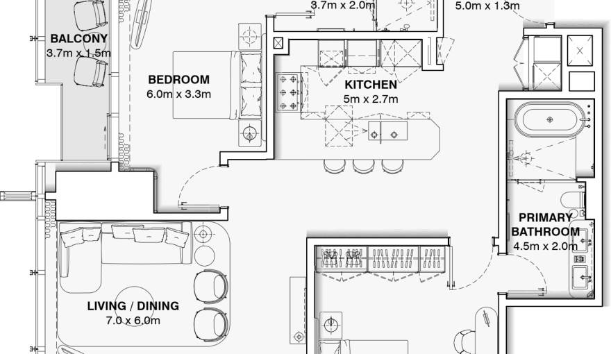 Plans Burj Azizi