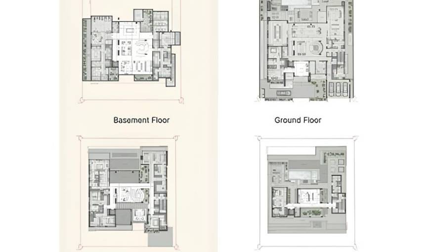 Plans Monaco Mansions