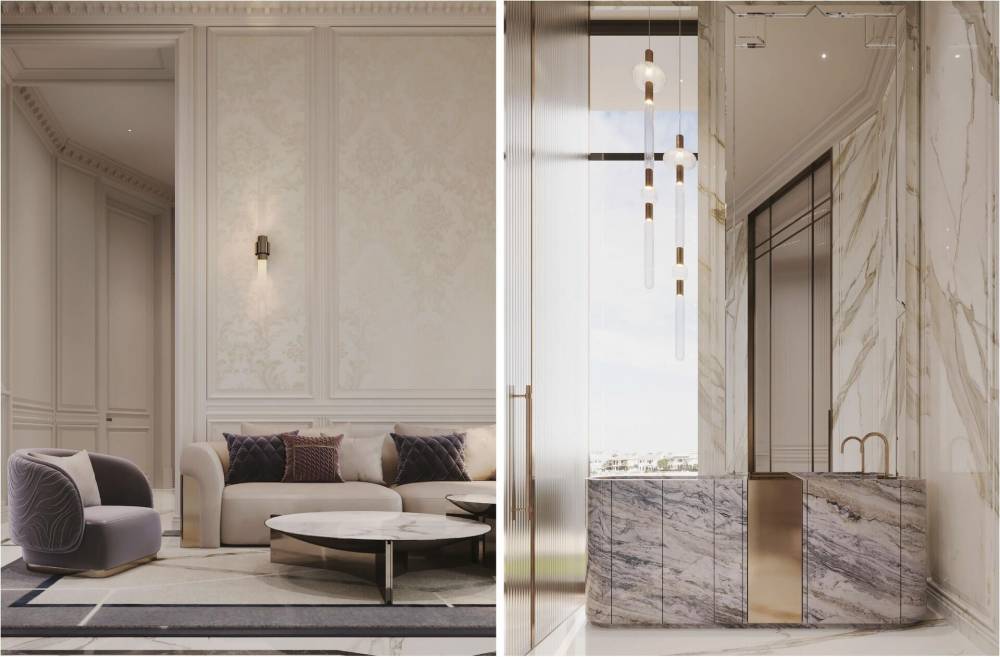 Interior design – Monaco Mansions#10
