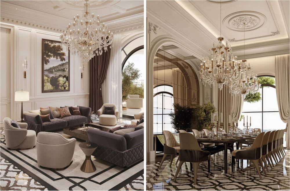 Interior design – Monaco Mansions#6