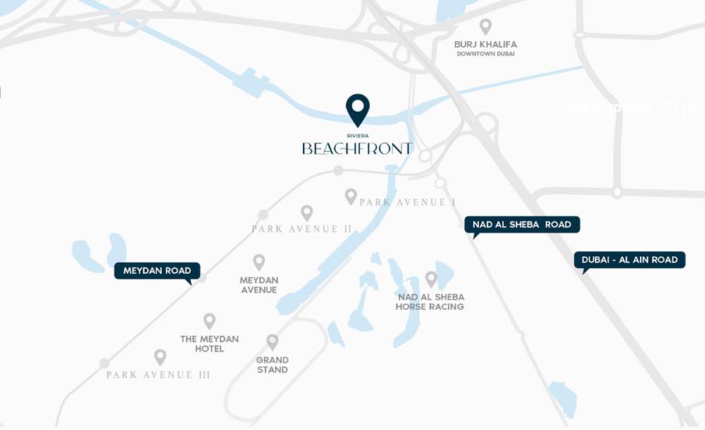 General plan – Riviera Beachfront Apartments#1