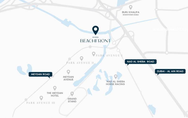 Site plan – Riviera Beachfront Apartments