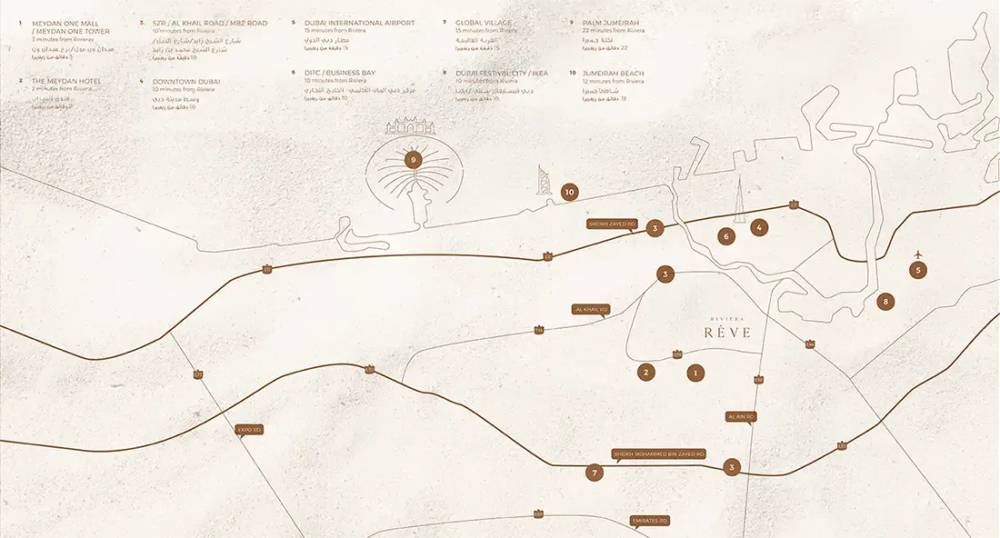 General plan – Riviera Reve#1