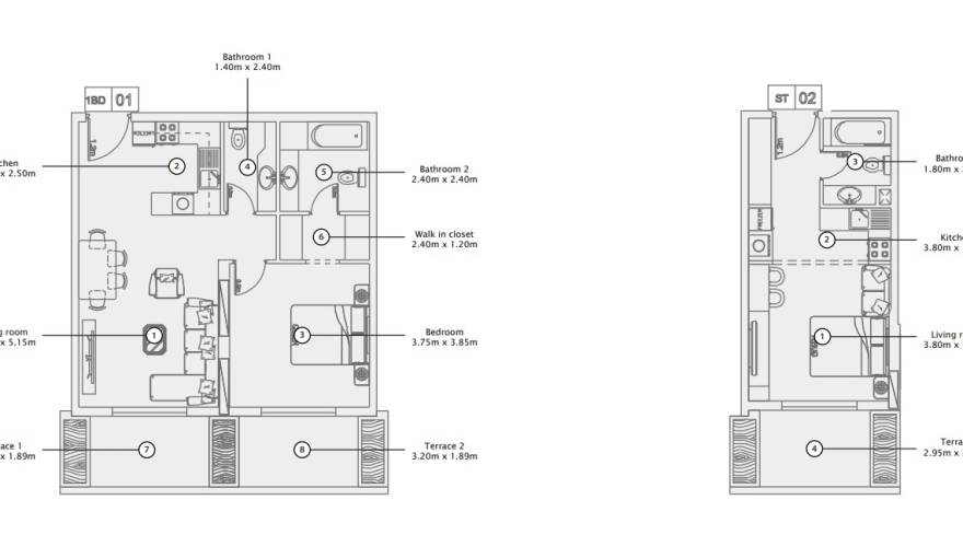 Plans Roy Mediterranean