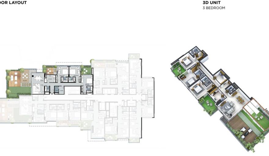Plans Terraced Apartments