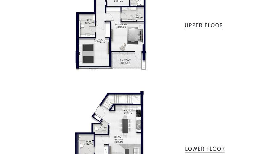 Plans The Bay Residence II