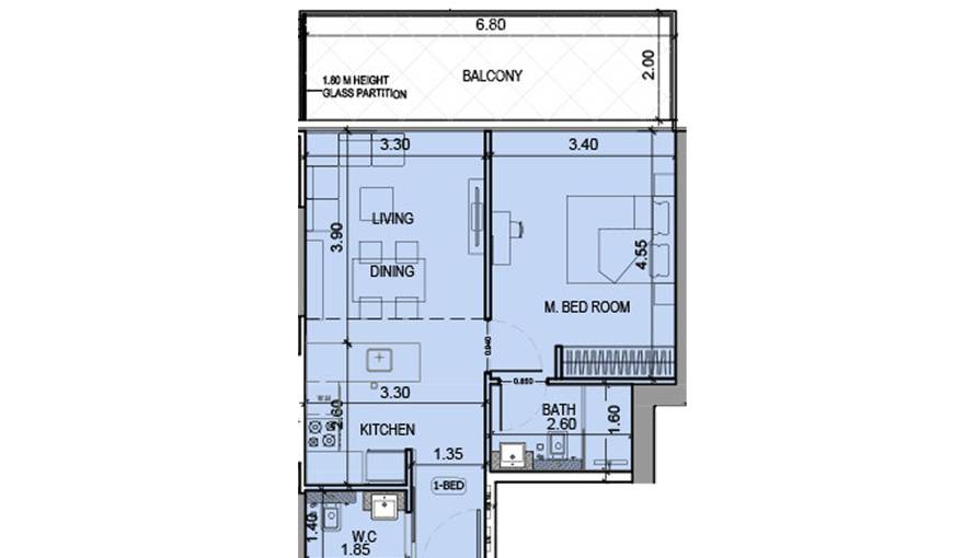 Plans Binghatti Amberhall