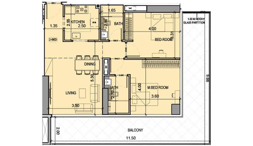 Plans Binghatti Amberhall