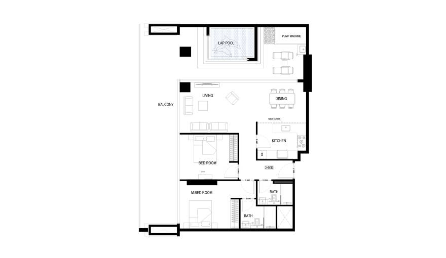 Plans Binghatti Amberhall