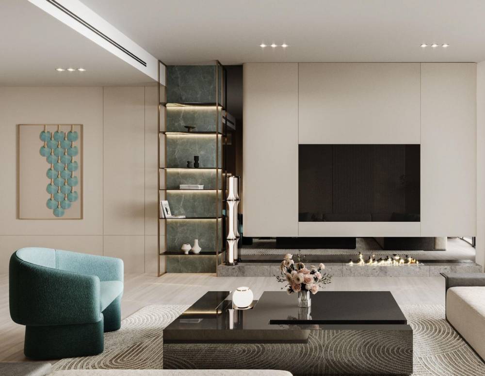 Interior design – Binghatti Aquarise#4