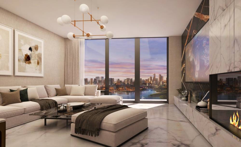 Interior design – Binghatti Crest Apartments#1