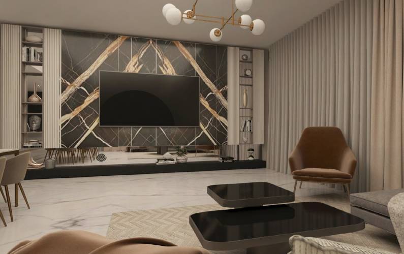 Interior design – Binghatti Luna Apartments