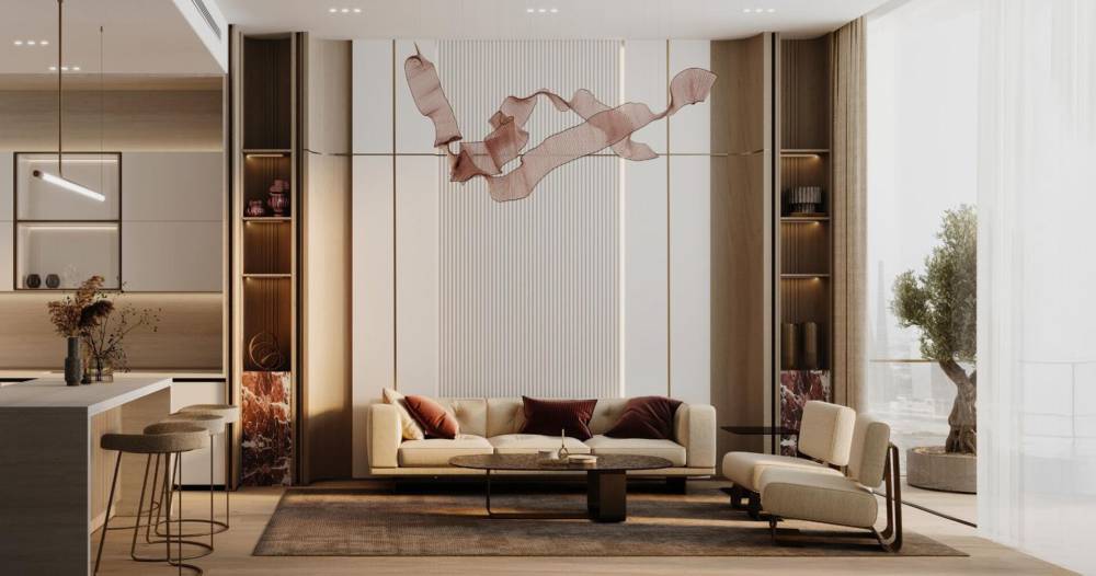 Interior design – Binghatti Flare#1