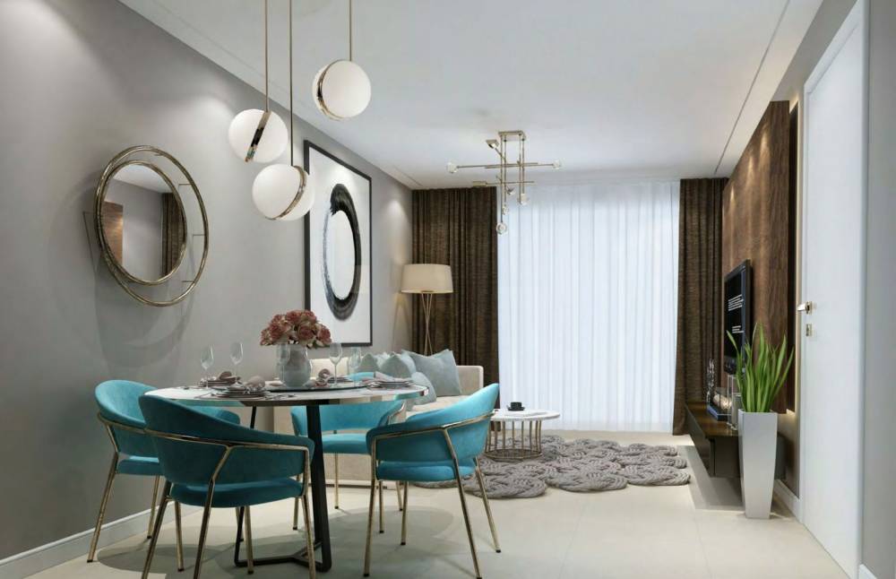 Interior design – Binghatti Gems Apartments#1
