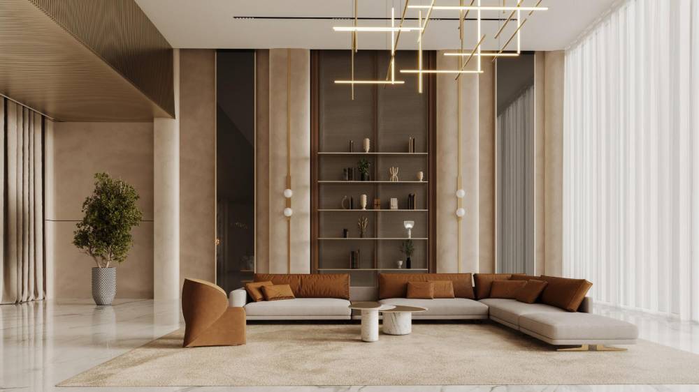 Interior design – Binghatti Ghost#1