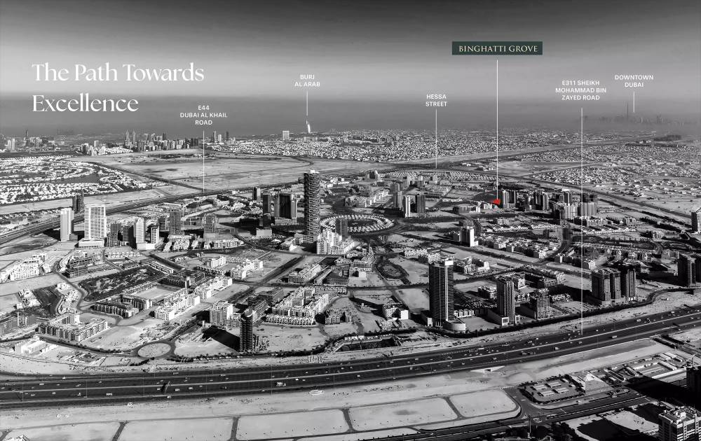 General plan – Binghatti Grove#1