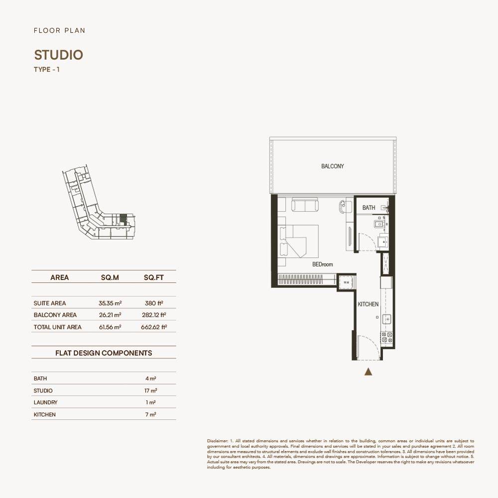 Plans Binghatti Haven #1