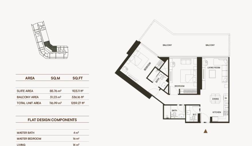 Plans Binghatti Haven