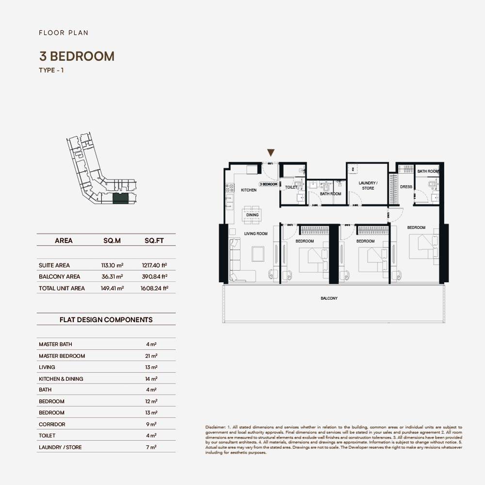 Plans Binghatti Haven #4