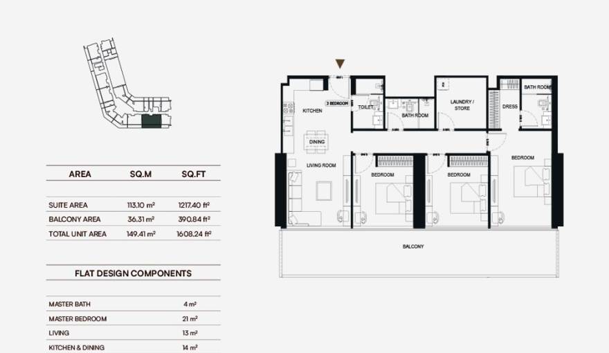 Plans Binghatti Haven