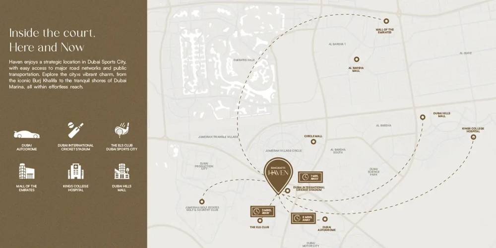 General plan – Binghatti Haven#1