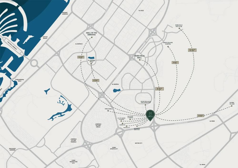 General plan – Binghatti Hills Phase 2#1