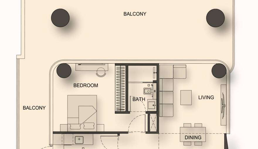 Plans Binghatti Hillside