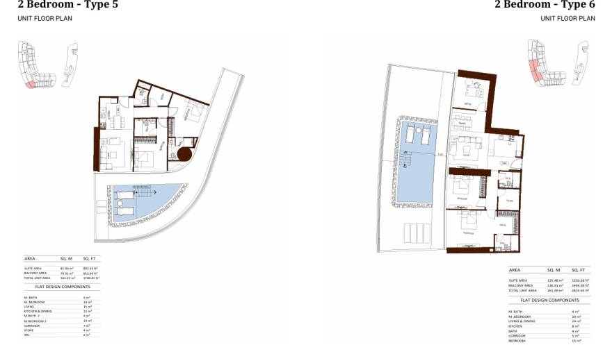 Plans Binghatti Hillviews