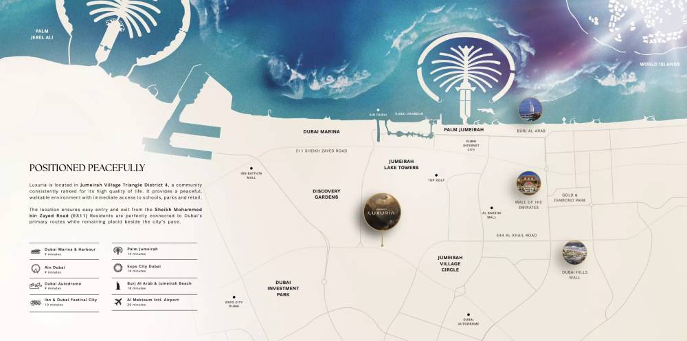 General plan – Binghatti Luxuria#1