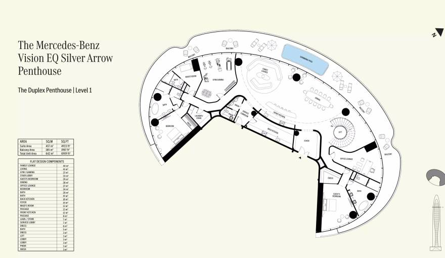 Plans Binghatti Mercedes Benz