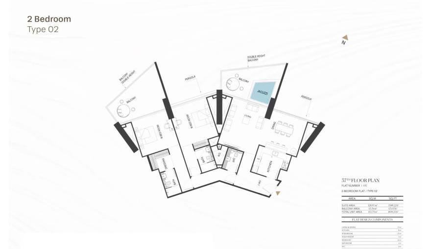 Plans Binghatti Royale