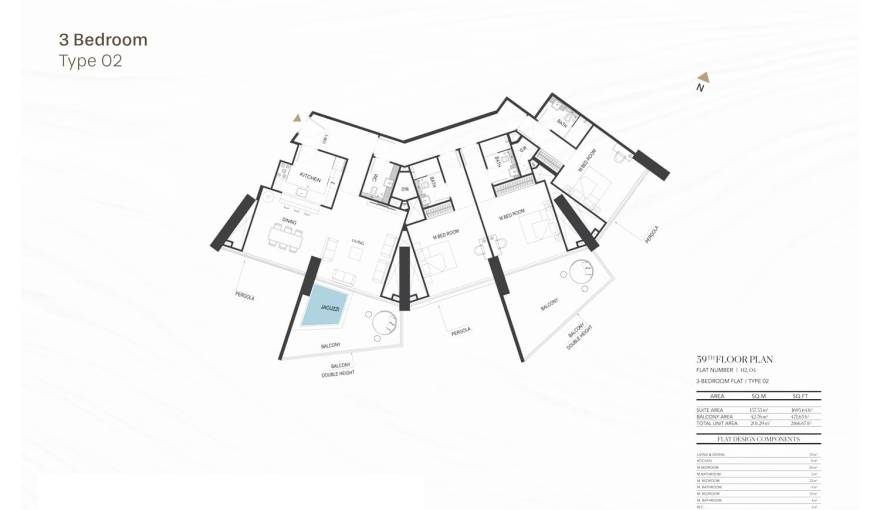 Plans Binghatti Royale